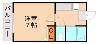 本城駅 徒歩19分 3階の物件間取画像